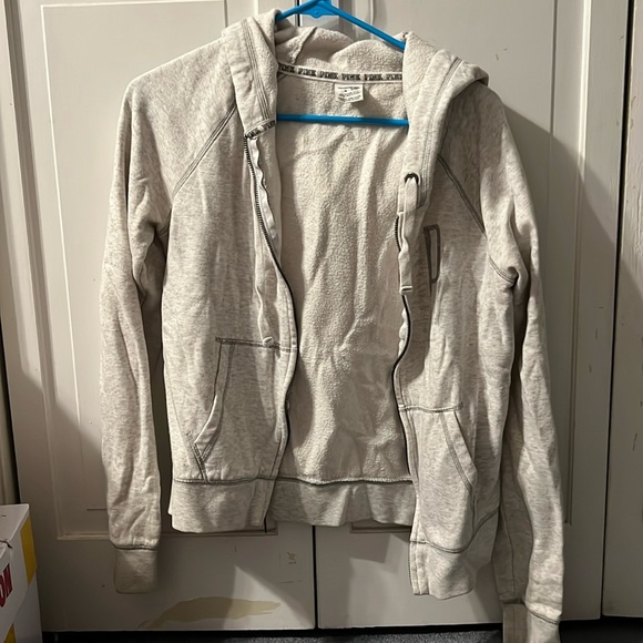 PINK zip up sweatshirt - Picture 1 of 3